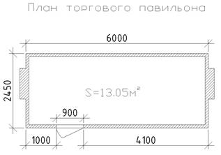 Планировка павильона